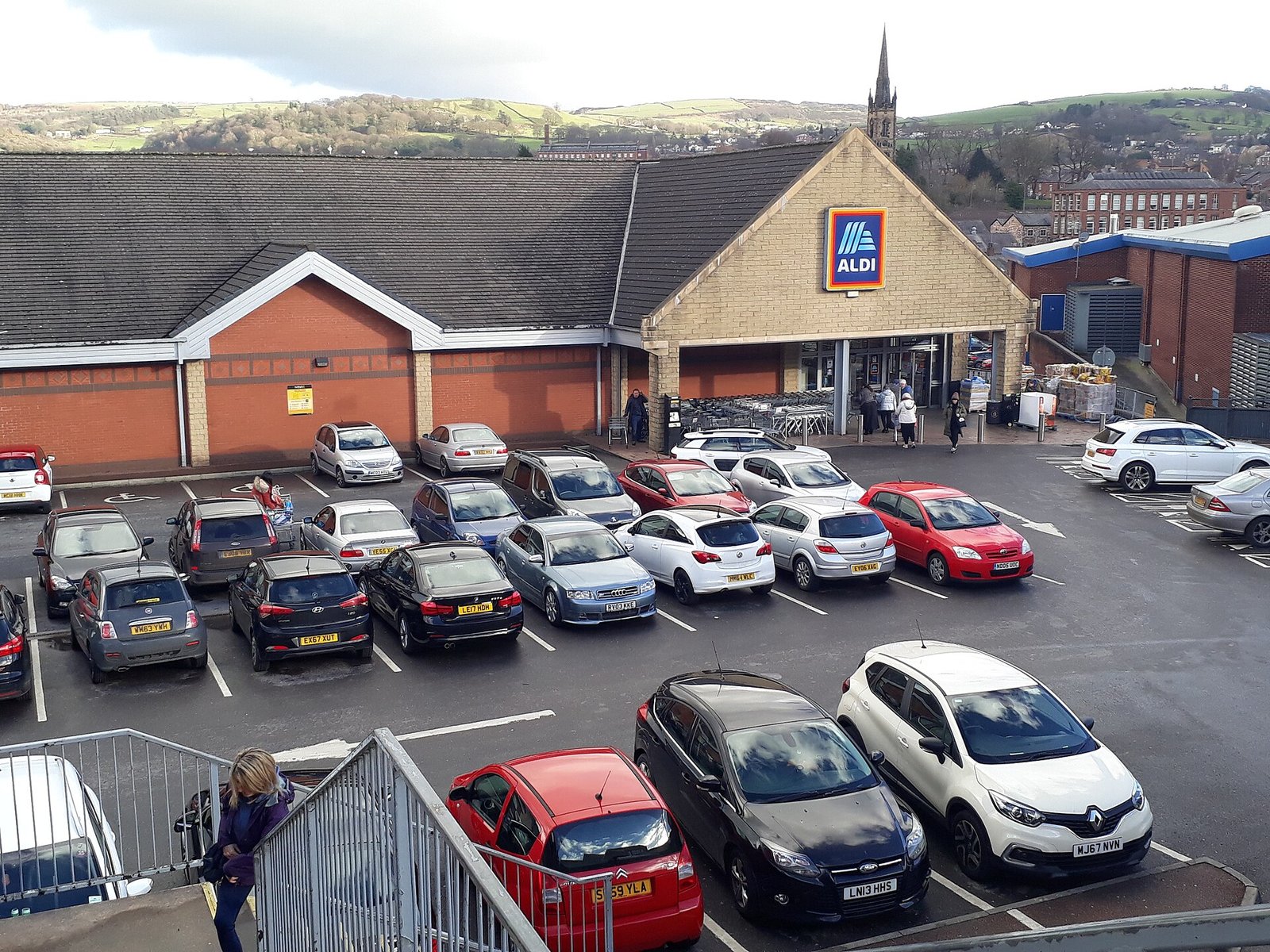 An ALDI Süd store in Macclesfield, United Kingdom