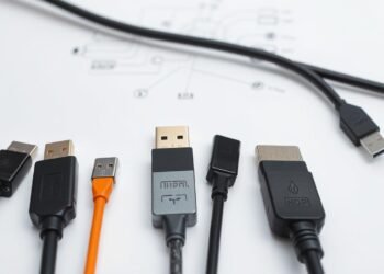 Datenkabel Vergleich verschiedener Kabeltypen