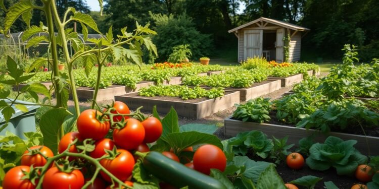 Ernteplanung Selbstversorgung Garten