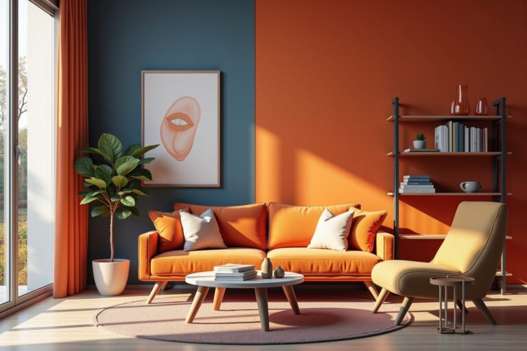 Gestalterische Trends: Wohnakzente mit Farbe setzen