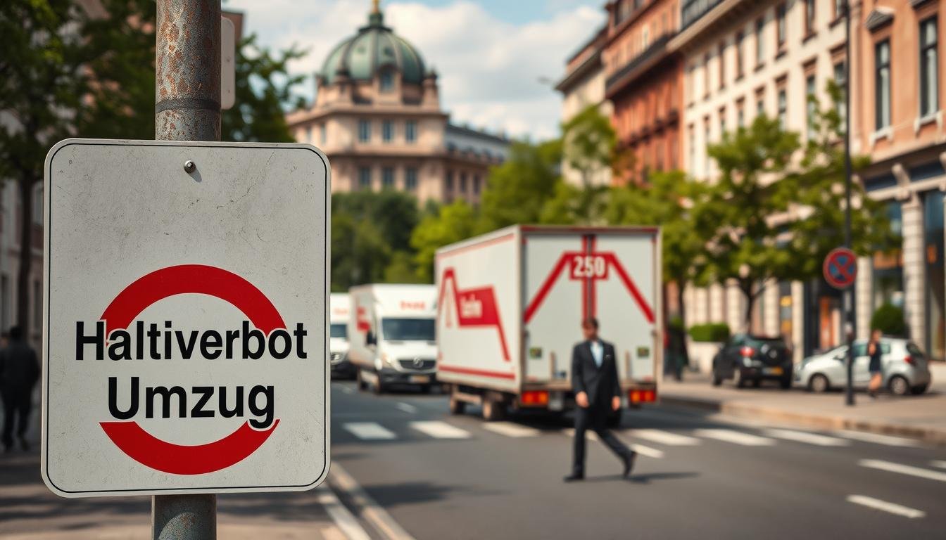 Halteverbot Umzug Berlin Beschilderung