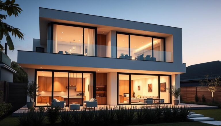 Modernisiertes Haus mit stilvoller Wohnraumgestaltung
