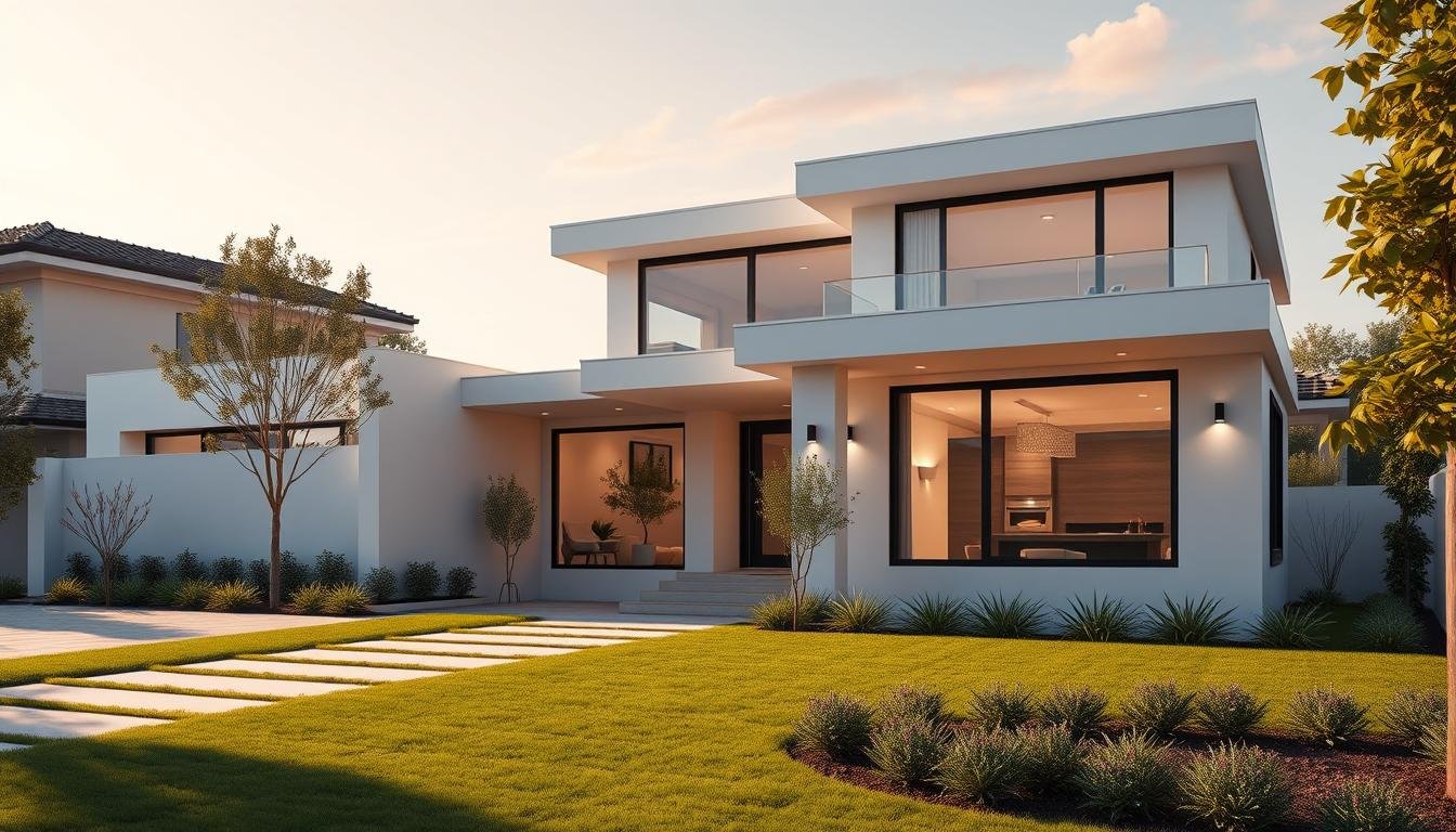 Modernisierungsplanung für modernisiertes Haus