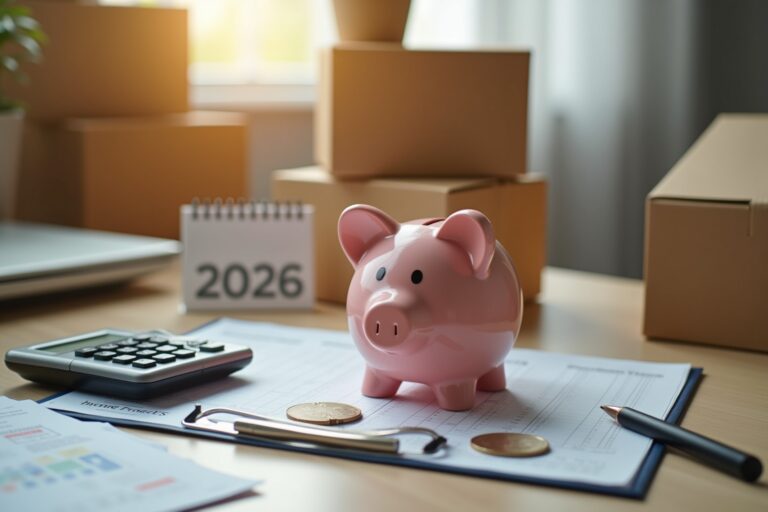 Umzugskosten 2026: Budget planen und Geld sparen