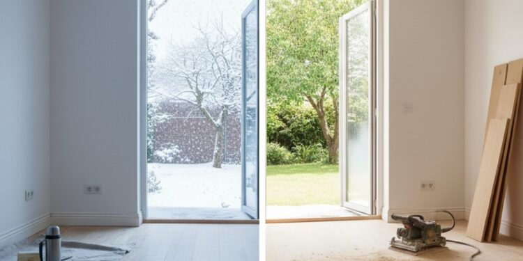 Bodensanierung zu jeder Jahreszeit - Wann ist der beste Zeitpunkt?