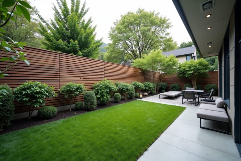Gartensicherheit: Moderne Zäune für mehr Privatsphäre