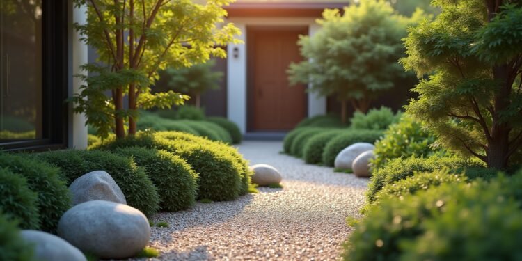 Kies im Garten: Pflege und Gestaltungstipps