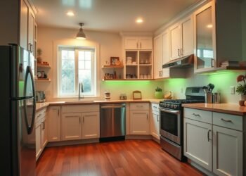 kleine Küche optimal einrichten