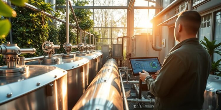 nachhaltige Abwasserlösungen Technologie