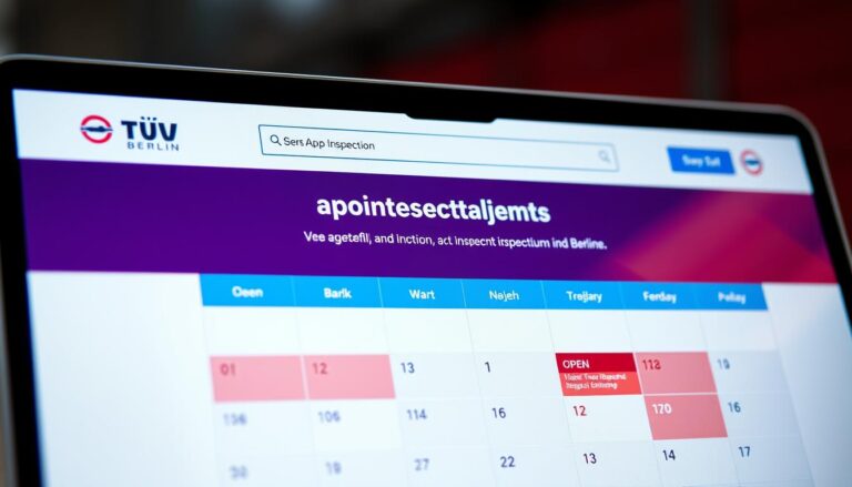 online termin tüv berlin Webseite