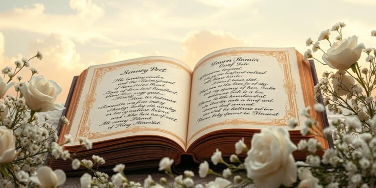 romantische Hochzeitszitate von berühmten Dichtern