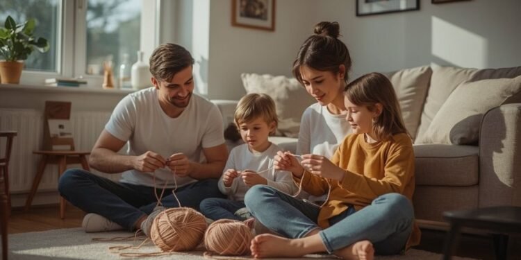 Stricken als Familienaktivität 2026