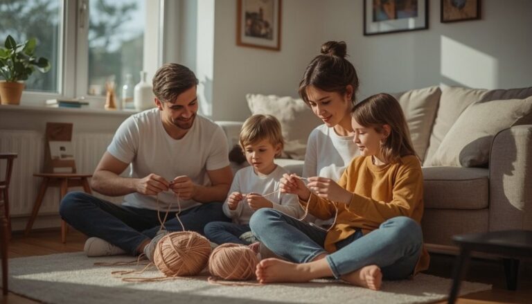 Stricken als Familienaktivität 2026